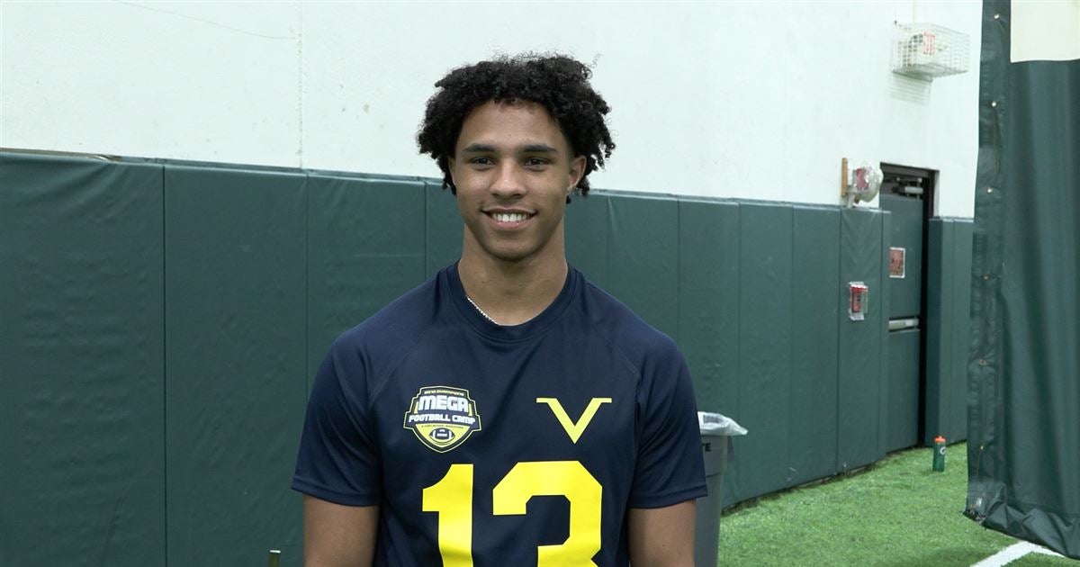 Michigan WR Tyler Morris provides an injury update