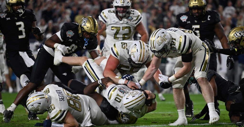 Tech Offensive Line Georgia Tech Offensive Line Has Become a Position of Strength