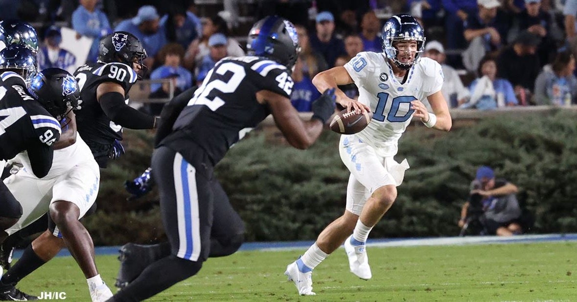 UNC, Drake Maye Complete Dramatic Victory Over Duke UNC, Drake Maye Complete Dramatic Victory Over Duke