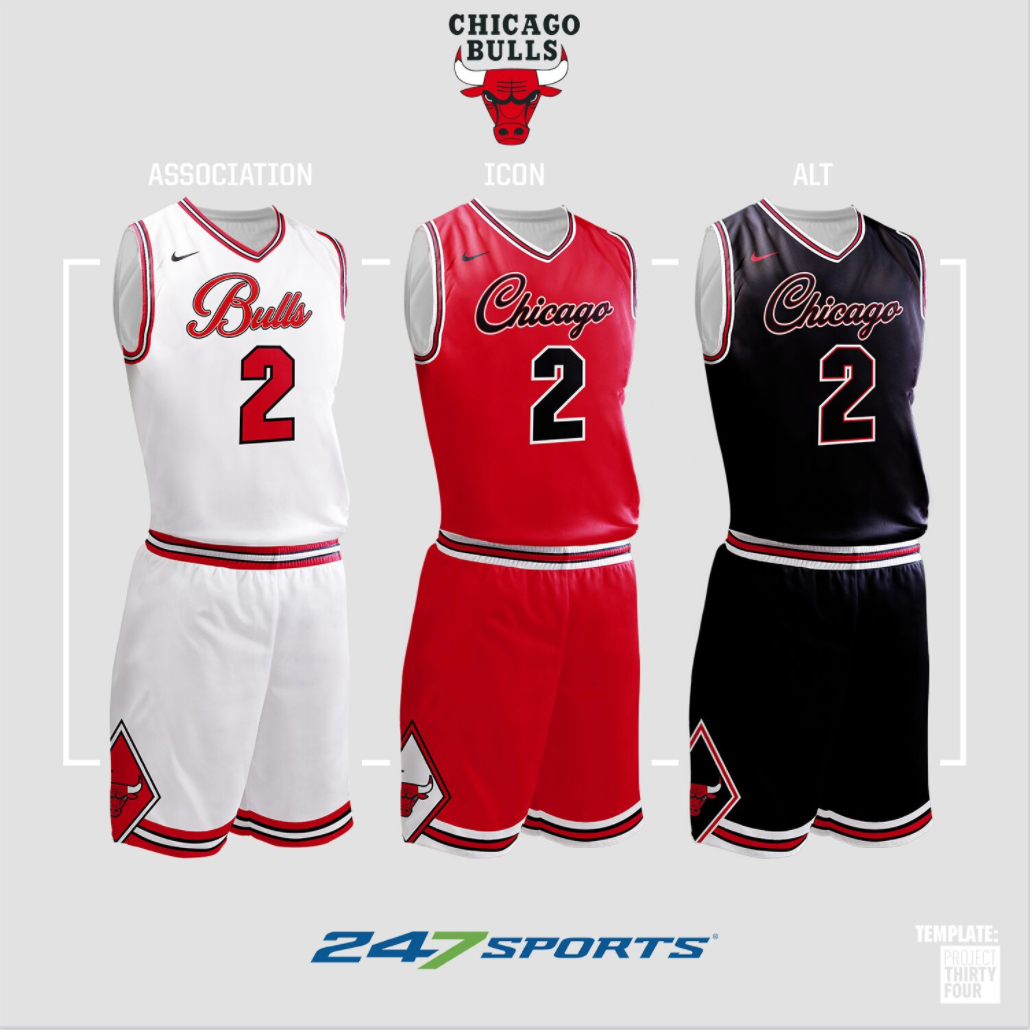 bulls jersey font