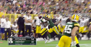 Josh Jackson records pick-six vs. Steelers Josh Jackson records pick-six vs. Steelers
