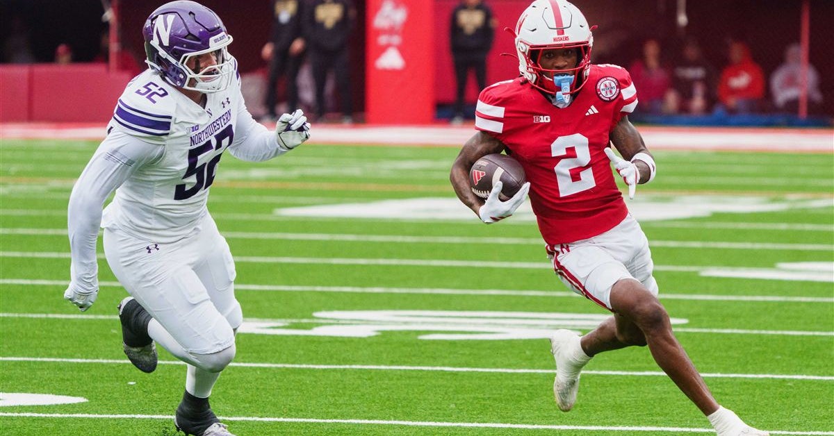 Barney confident in Lateef; Huskers look to get the receiver rolling too