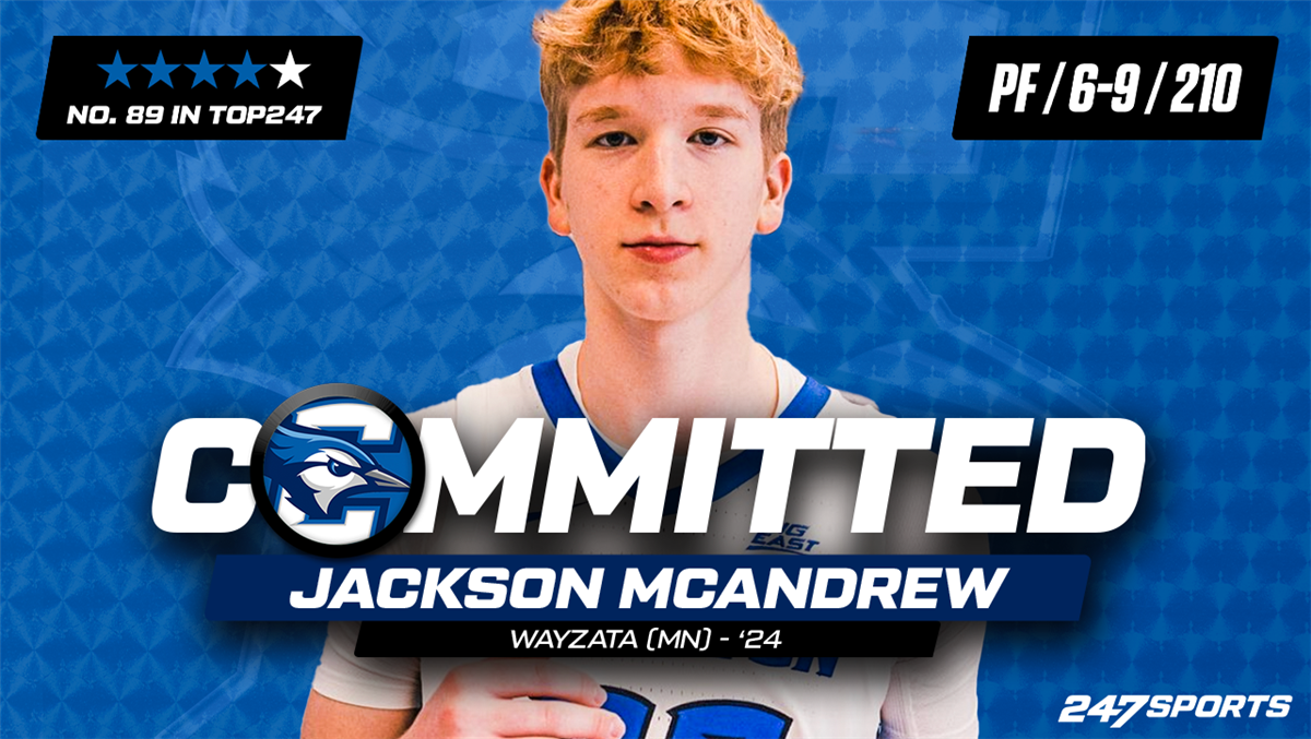 Four-star big man Jackson McAndrew commits to Creighton Four-star big man Jackson McAndrew commits to Creighton