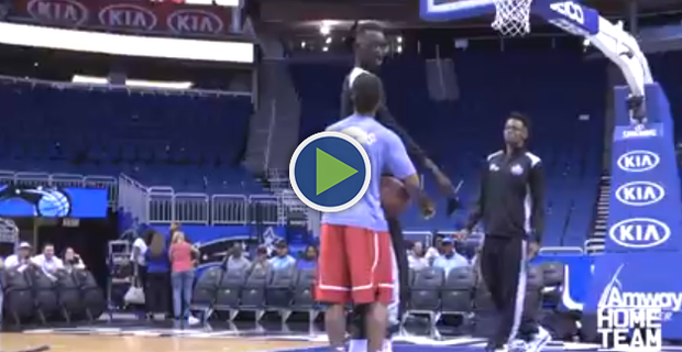 tacko fall no jump dunk