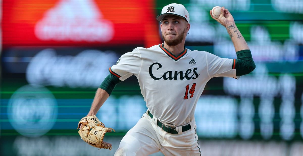 Miami Hurricanes lefty Carson Palmquist moved from closer to