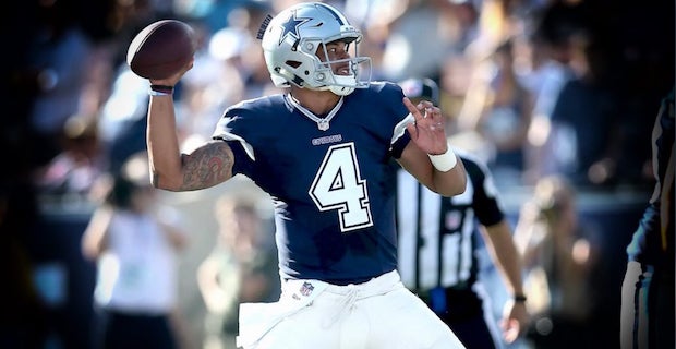 Cowboys to wear navy jersey, white bottoms vs Titans in Week 9