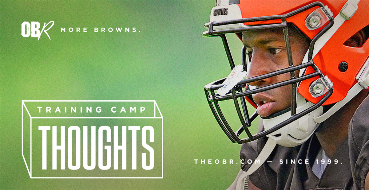 The pads are on!  Browns Training Camp Insider 