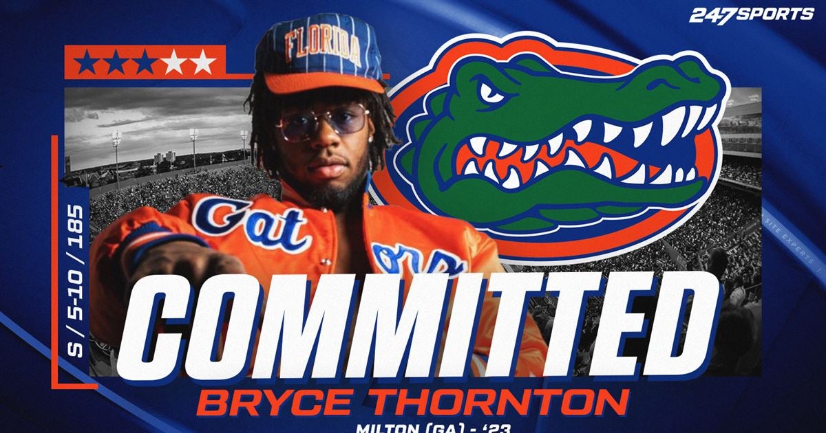 Breaking: Florida lands a commitment from S Bryce Thornton
