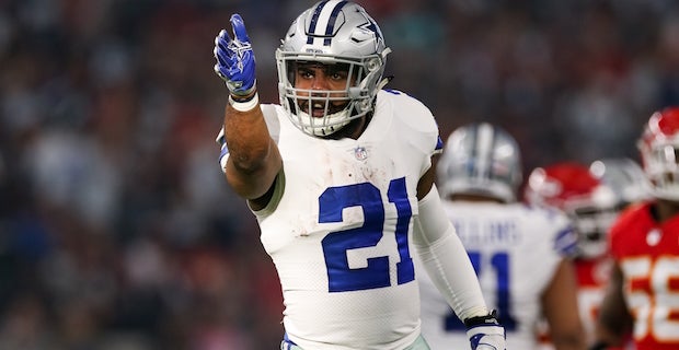 Ezekiel Elliott Leaked The Cowboys' Alt Helmet For Thanksgiving