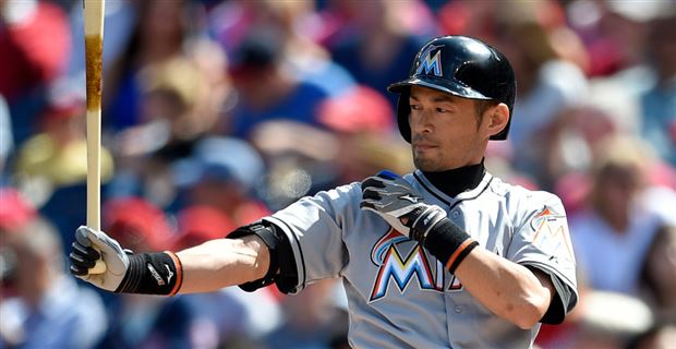 At 43, Ichiro Suzuki is still lashing out hits for the Miami Marlins