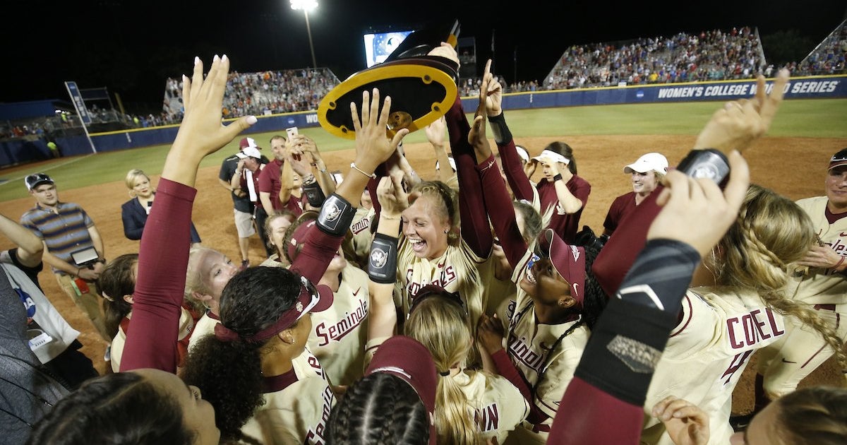 FSU Softball wins their firstever National Championship