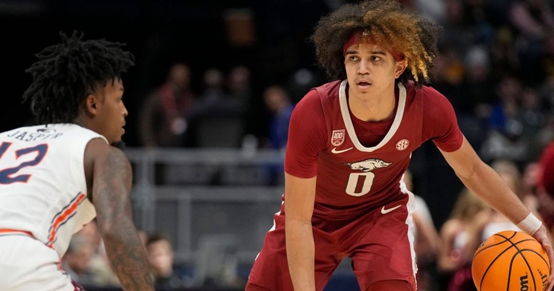 Arkansas Vs Auburn Basketball Razorbacks Survive Meltdown Trio Of 5 star Freshmen Draws 