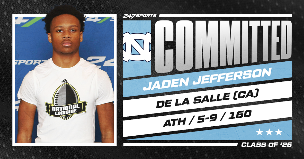 UNC Football Lands Speedy California Athlete Jaden Jefferson UNC Football Lands Speedy California Athlete Jaden Jefferson