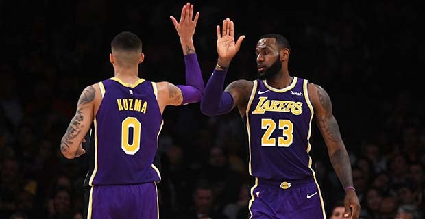 Lakers Announce Starting Lineup Vs Bucks - 