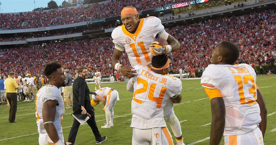 Josh Dobbs relives Hail Mary against Georgia Josh Dobbs relives Hail Mary against Georgia