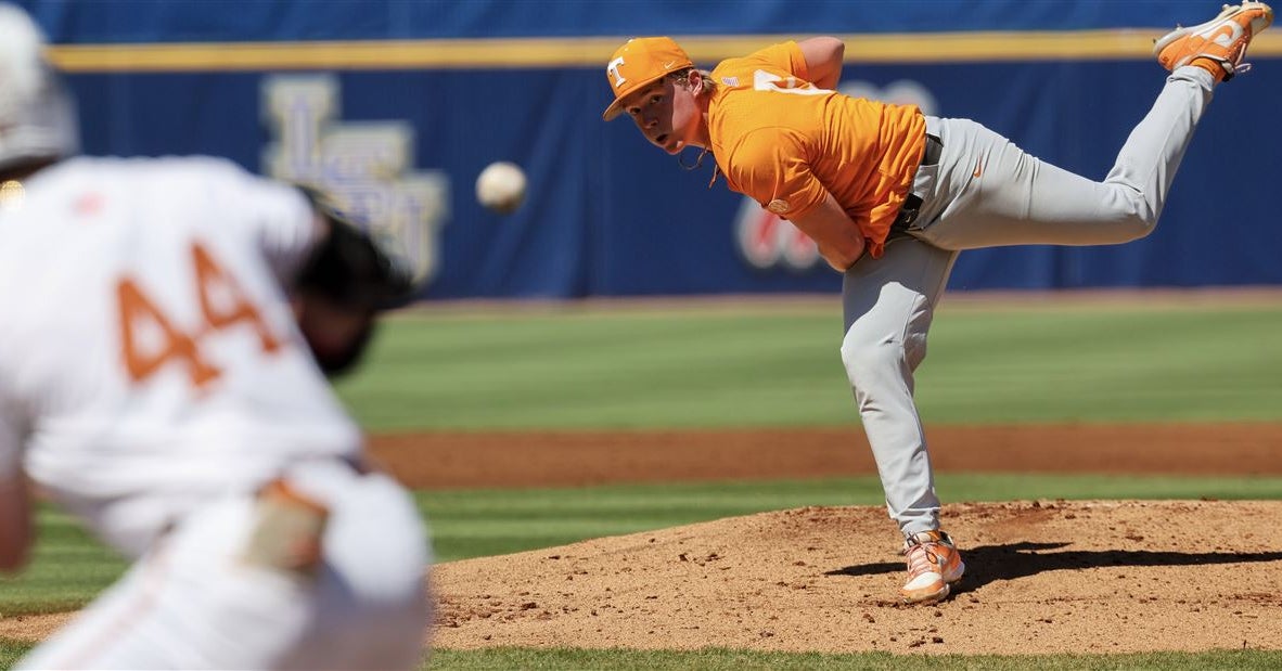 Tennessee baseball announces starting pitcher for opener of Knoxville Regional