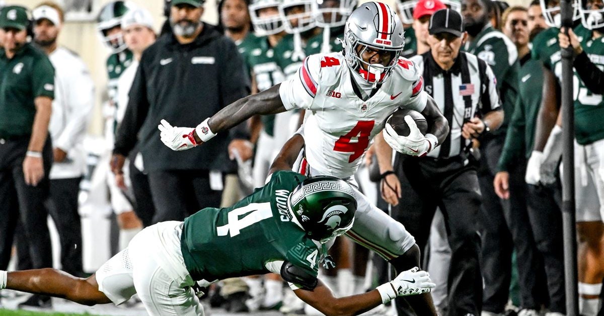 Michigan State throttled by No. 3 Ohio State