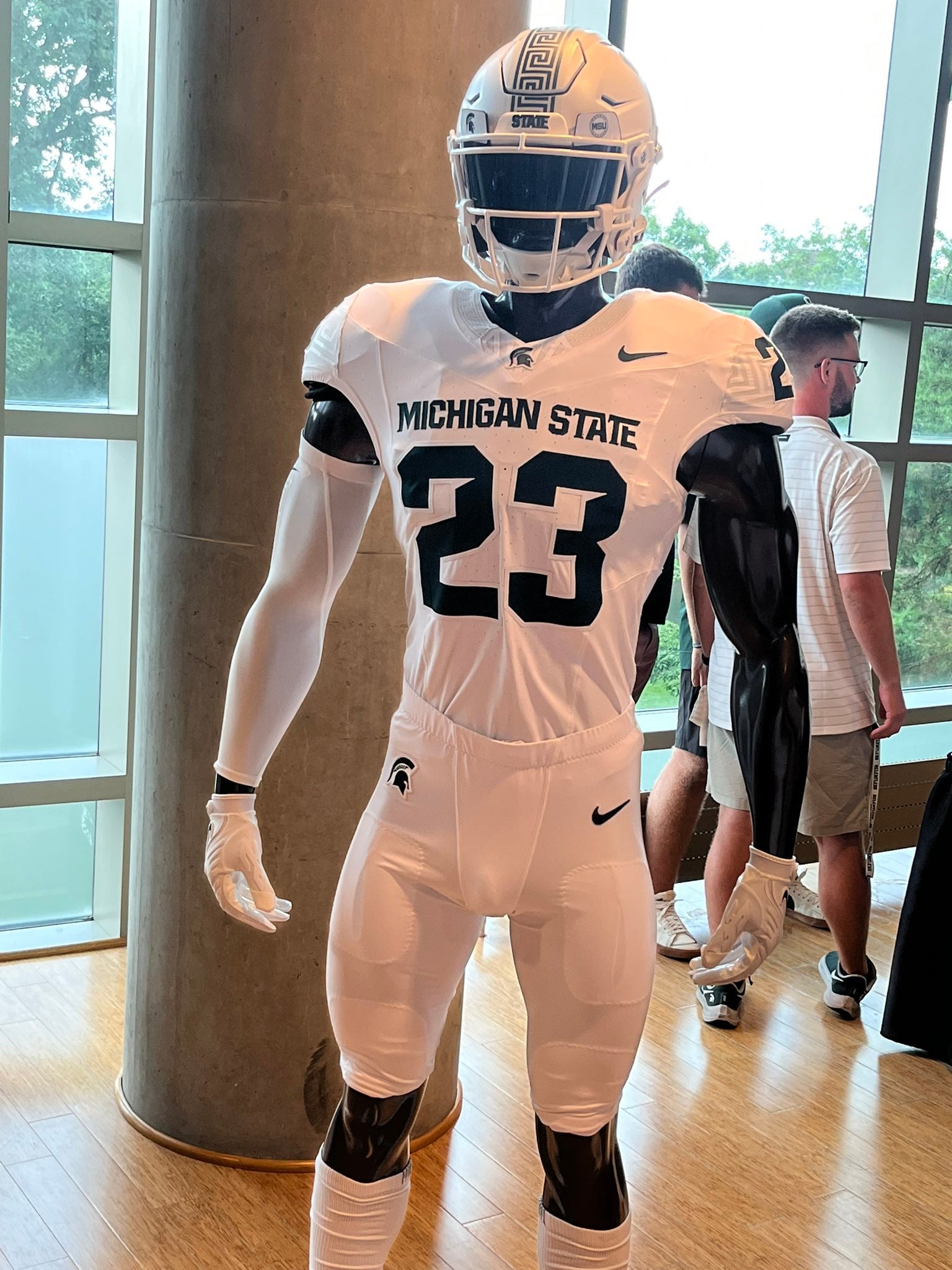 Michigan State football unveils new uniforms, including allblack