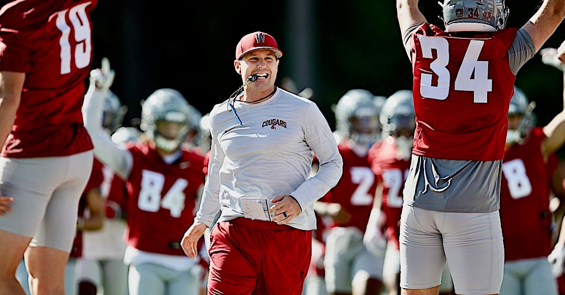 WSU's Isaac Terrell 'a can of whoop-ass,' says Jake Dickert after Day 1