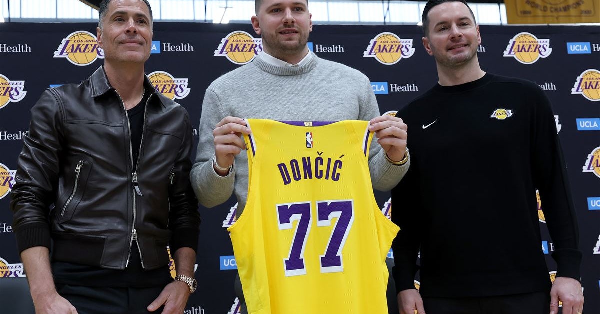 The Luka Doncic trade to the Lakers is ranked as ‘the most shocking’ trade in North American sports history