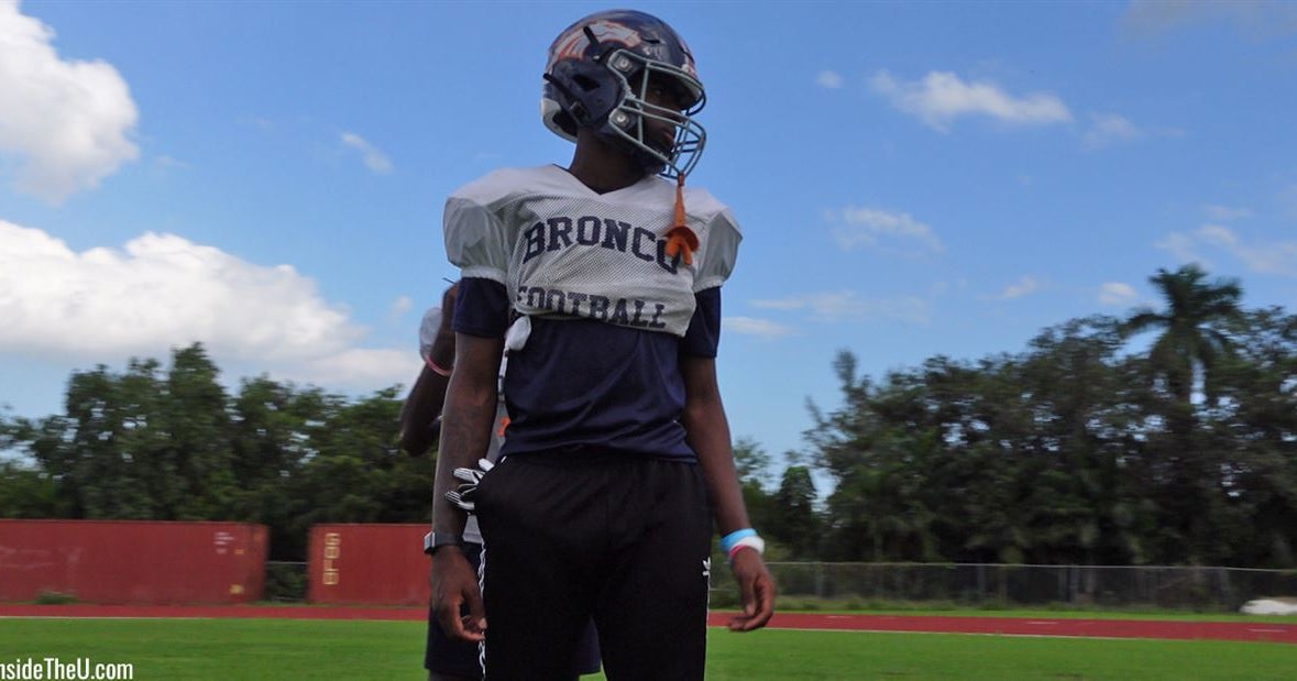 VIDEO Homestead 2025 WR Cortez Mills at practice