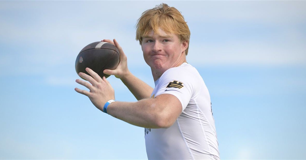 Why longtime Ohio State QB commit Brady Edmunds has visited UCLA twice this offseason