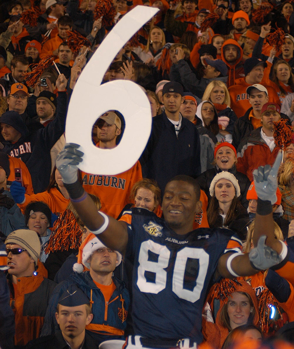 Auburn photo rewind Auburn beats Alabama in 2007 for 6 in a row