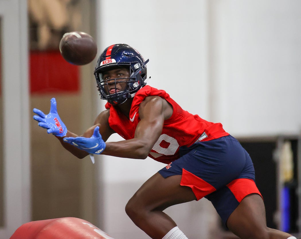 Photos: Spring practices off and running for Ole Miss football