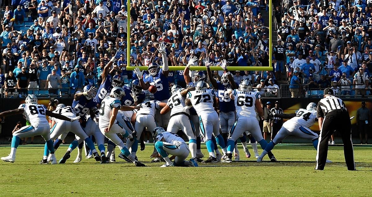 Giants-Panthers final score: Giants beaten, 33-31, on 63-yard Graham Gano  field goal - Big Blue View