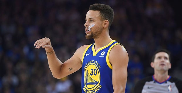 Golden State Warriors starting lineup vs. Los Angeles Lakers