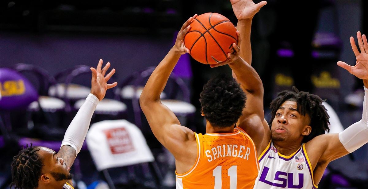 Jaden Springer Tennessee Shooting Guard
