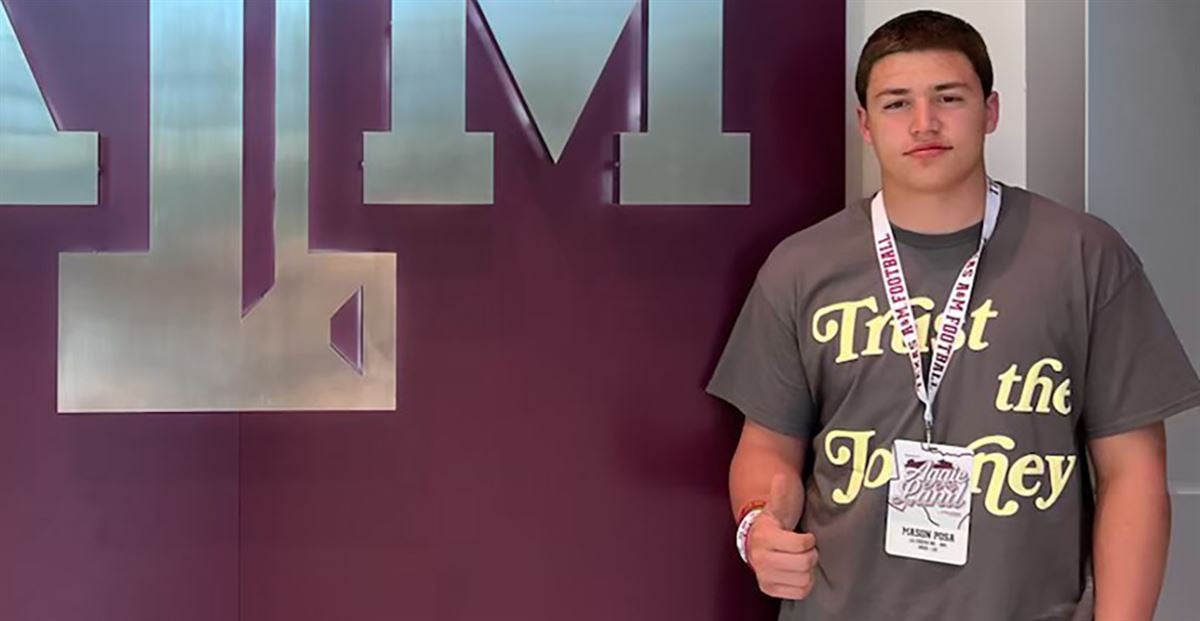 Four-star LB Mason Posa Spends Weekend Building Relationships At Texas A&M