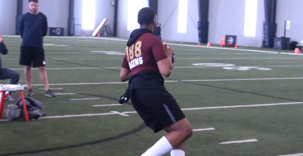 Watch: 2020 QB Mekhi Hagens spins it at Opening Regional