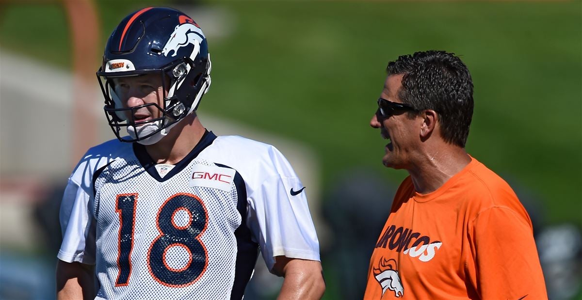 Peyton Manning remembers former Broncos QB coach Greg Knapp