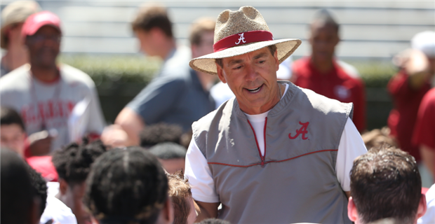 Notebook: Alabama coach Nick Saban likes his team's 'spirit'