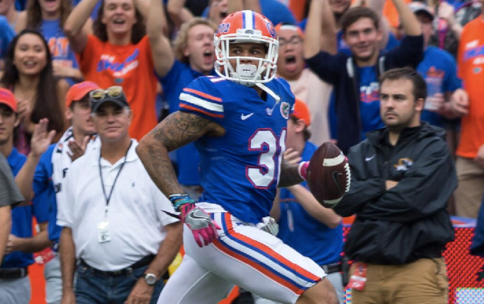 Florida Gators Jalen 'Teez' Tabor talks a big game, but he backs