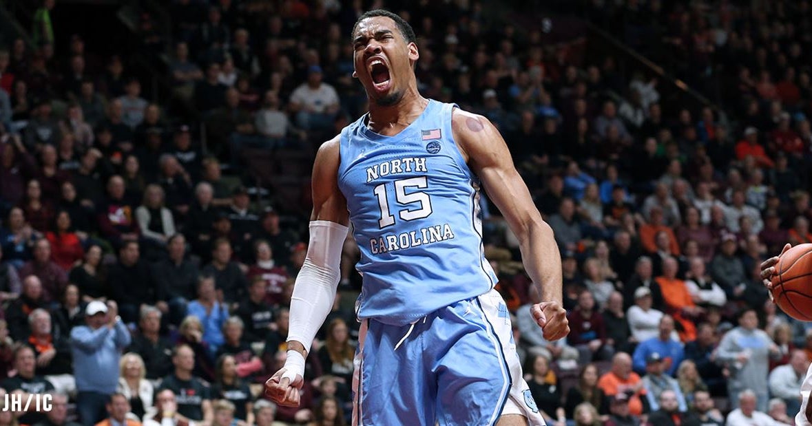 UNC's Garrison Brooks Receives ACC Most Improved Player Hardware