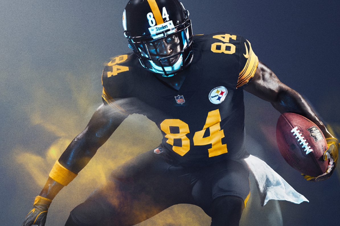 steelers yellow color rush