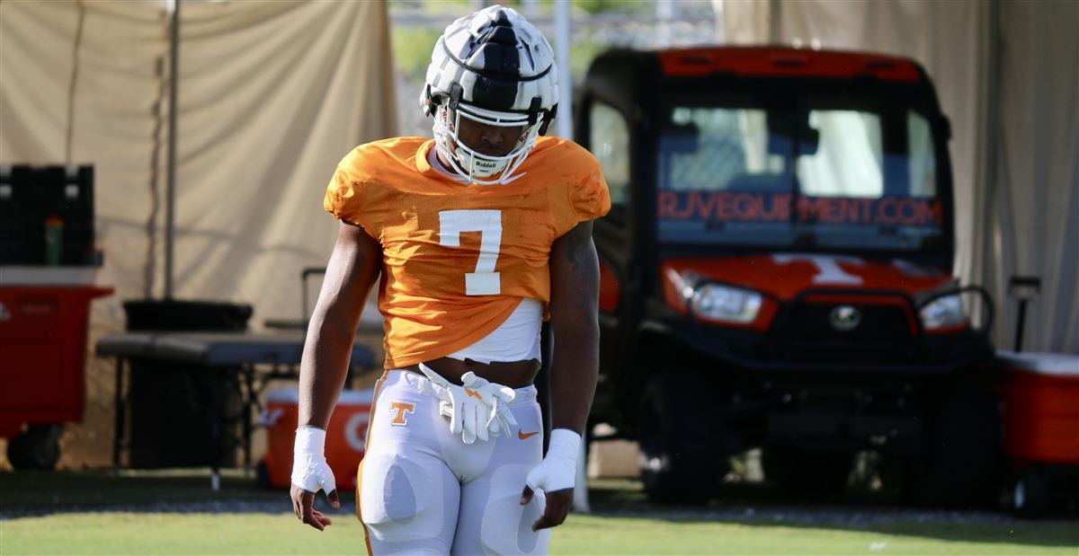 Eric Berry attends Vols practice