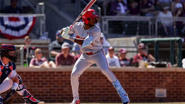 Georgia baseball’s Tre Phelps named SEC Co-Player of the Week