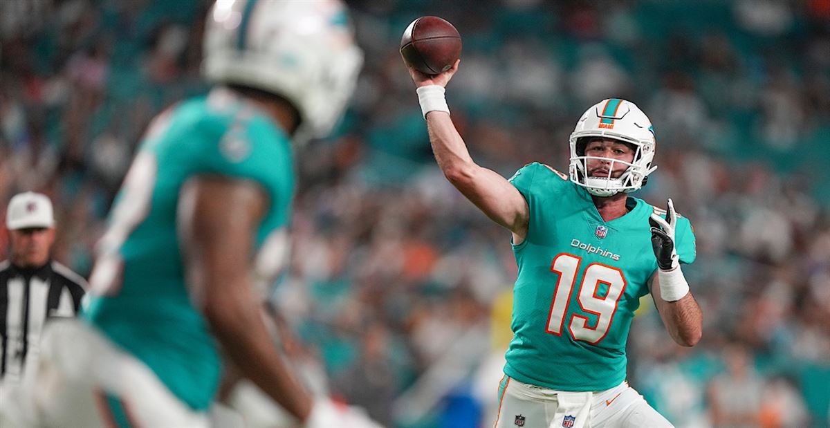 Miami Dolphins QB Skylar Thompson set to start vs. Minnesota