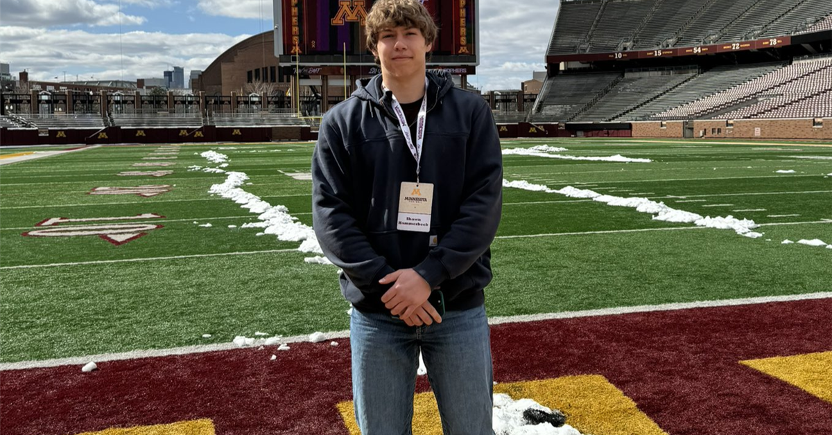 2025 South Dakota DL Shawn Hammerbeck highlights his Minnesota offer