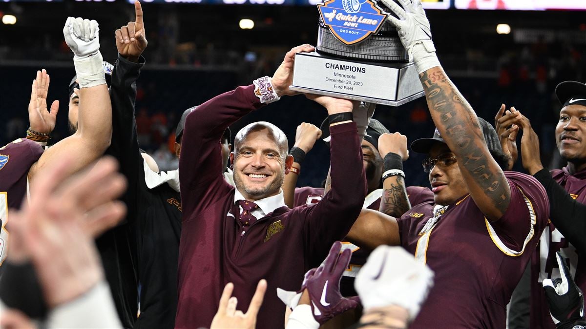 Everything that PJ Fleck had to say following the Quick Lane Bowl