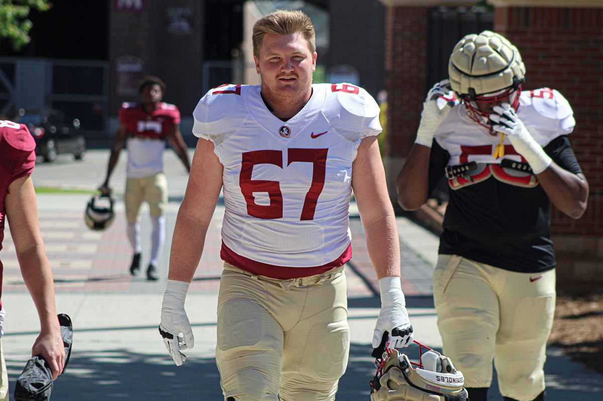 FSU OL Thomas Shrader is in the NCAA Transfer Portal