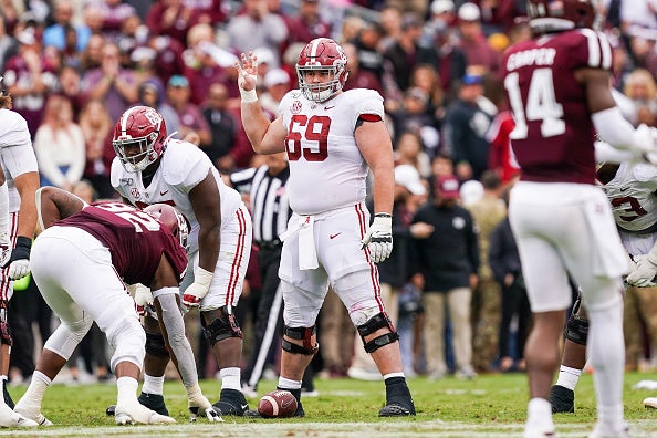 Eagles rookie lineman Landon Dickerson to start at right guard