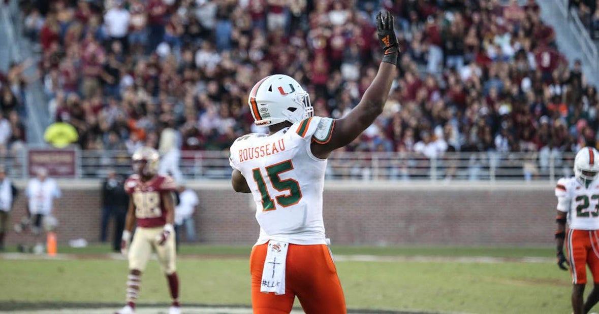Miami's Greg Rousseau named national player of the week