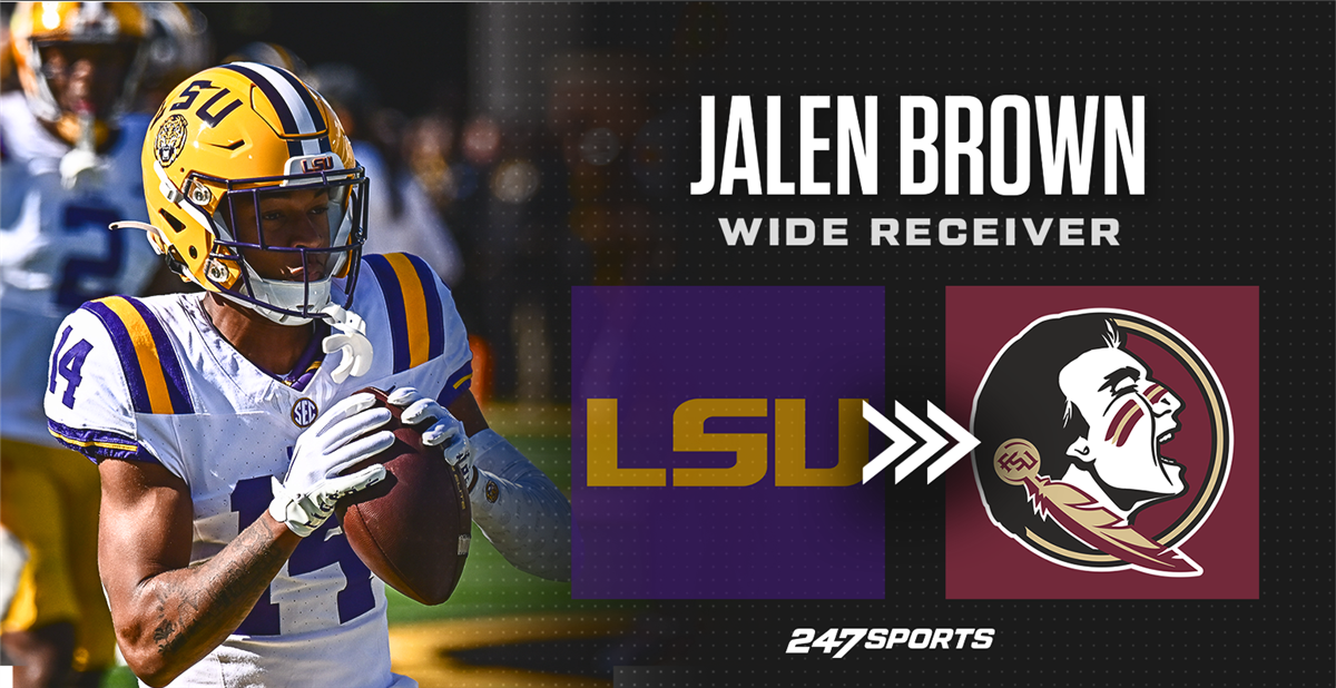 Florida State lands commitment from LSU WR transfer Jalen Brown