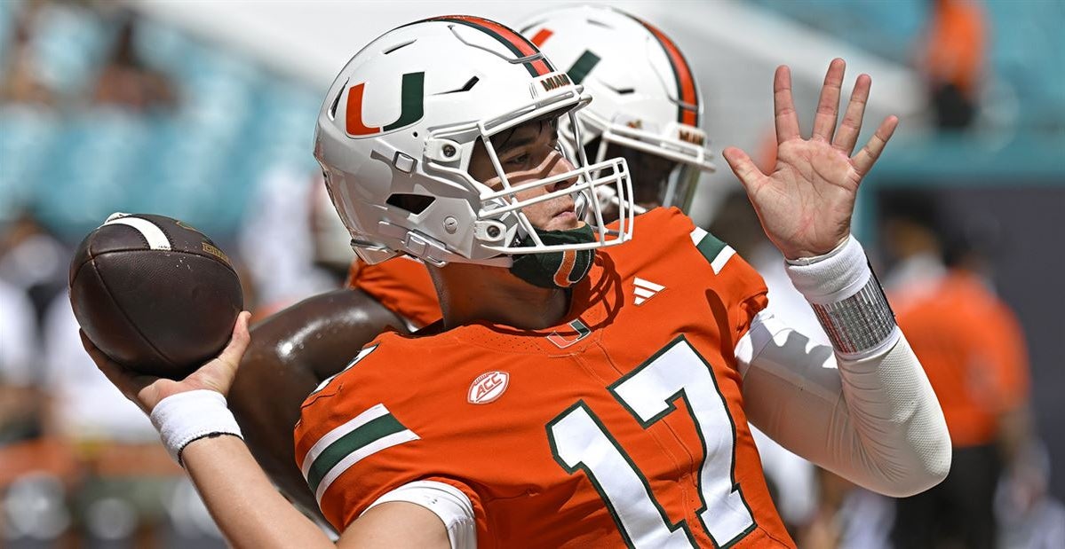 Projecting Miami's two-deep depth chart in 2025