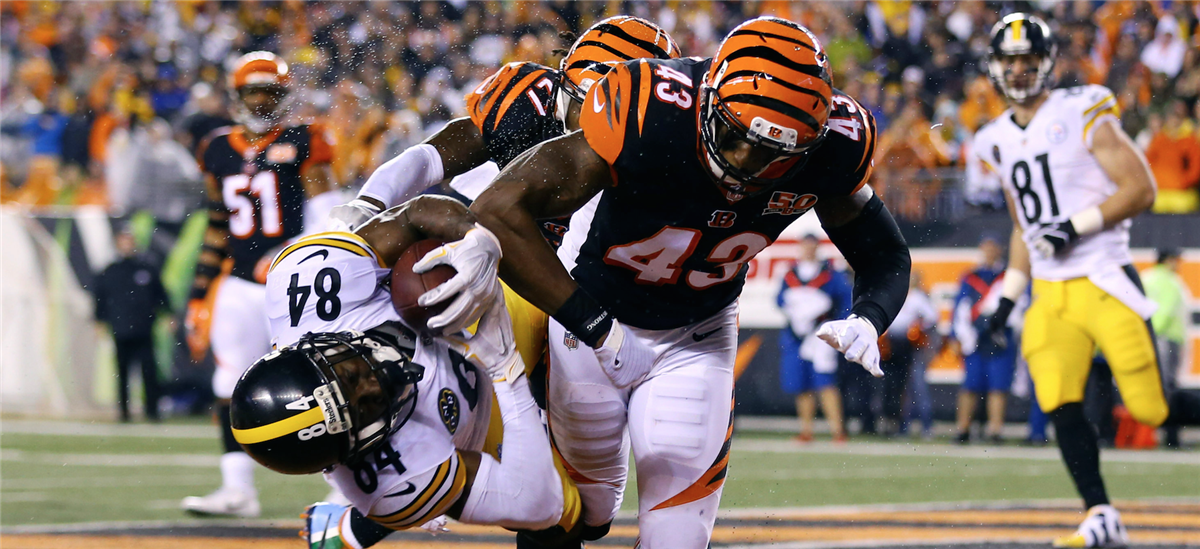 Steelers' Smith-Schuster, Bengals' Iloka Each Suspended One Game For Helmet -To-Helmet Hits - CBS Boston