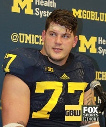 Taylor Lewan, Left Tackle, Michigan Wolverines, Tennessee, 58% OFF